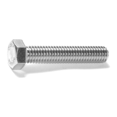 Midwest Fastener 18-8, 3/8"-16 Hex Head Tap Bolt, Plain Stainless Steel, 2 in L, 5 PK 78702